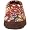 ACORN Women's Polar Moc II Slipper,Chocolate Dots,Medium (US Women's 6.5-7.5 M)