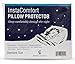 InstaComfort Allergy Pillow Covers Super Soft 100% Cotton Cases Hypoallergenic Pillowcase - Completely Silent Dust Mite Proof Protector - Standard Size Zippered Cover