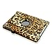 Fintie iPad Air 2 Case - 360 Degree Rotating Stand Case with Smart Cover Auto Sleep / Wake Feature for Apple iPad Air 2 (iPad 6) 2014 Model, Leopard Brown