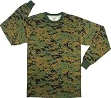 5494 WOODLAND DIGITAL CAMO LONG SLEEVE T-SHIRT