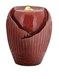 Pacific Decor Osaka LED Fountain, 10-Inch, Ruby