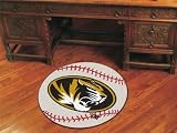 University of Missouri Tigers Baseballl Floor Rug Mat