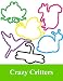 Crazy Bandz Shaped Rubber Bands Bracelets 24Pack Critters