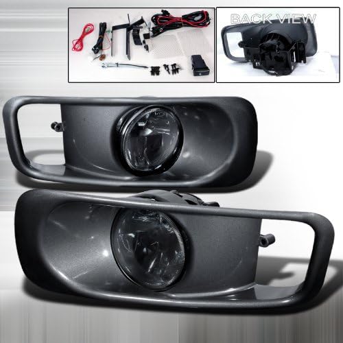 99 00 Honda Civic Factory-style Fog/Driving Lights - Smoke (Pair)