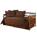 Mission Daybed - Dark Oak