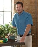 Harriton Short Sleeve Denim Shirt. M550S