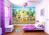 FIFI AND THE FLOWERTOTS DESIGNER WALLPAPER MURAL