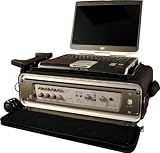 Laptop and 2-Space Audio Rack Bag with Wheels