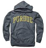 Purdue Boilermakers Dark Heather Arch Hooded Sweatshirt