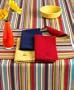 Fiesta Rainbow Burst Tablecloth, 60" Round