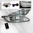 Toyota Corolla 06 07 OEM-type Fog Lights & Switch/Wire Relay ~ pair set (Clear)