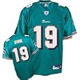 Reebok Miami Dolphins Ted Ginn Replica Team Color Jersey