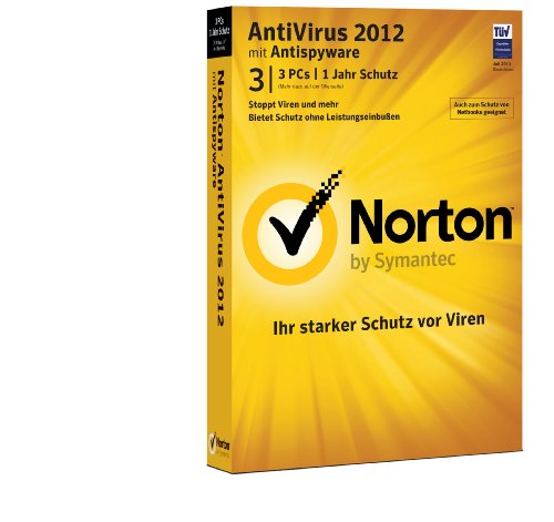 Norton AntiVirus 2012 – 3 PCs – deutsch