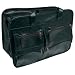 RoadPro SEB-001BK 17" x 12" Black Leather-Like Soft-Sided Briefcase