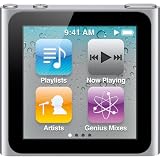 Apple iPod nano 16 GB Silver (6th Generation) NEWEST MODEL