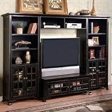 Black Entertainment Wall Unit by Coaster