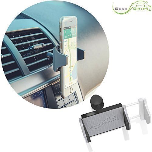 GekoGrip | Portable Air Vent Car Mount for Smartphones and Phablets | Universal Design Holds Up to A Maximum Screen Size of 6.1" | 360° Rotation | Swivel &amp; Pivot Ball-Joint