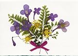 5 Assorted Greeting Cards - Flower Greeting Card or Note Card - Birthday, Anniversary, Get Well, Congratulations, Good Luck Any Occasion Blank Cards