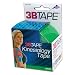 3B Scientific 1012804 Green Cotton Rayon Fiber Kinesiology Tape, 16' Length x 2" Width