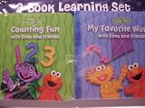 Sesame Street 2 Book Learning Set ~ Counting Fun and My Favorite Words (Learning with Elmo & Friends Series)