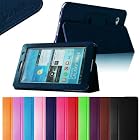 Fintie (Navy) Slim Fit Folio Case Cover for Samsung Galaxy Tab 7.0 Plus / Samsung Galaxy Tab 2 7.0 Tablet-Multiple Color Options