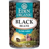 Save on Eden Organic Black Beans, No Salt Added, 15-Ounce Cans (Pack of 12) by Eden