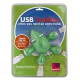 Lushlife USB Hubbie with Glowing Eyes in Green