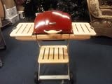 from The Online Gardner Limited Edition - Red Outback Omega 200 Charcoal Barbecue