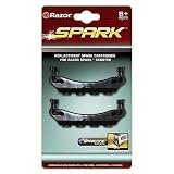 Razor Spark Replacement Cartridge, Black, 2 Pack