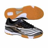 Vizari Genoa Indoor Soccer Cleats BLACK/WHITE/SILVER 9 MEN s