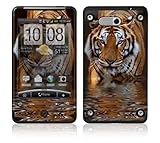 Fearless Tiger Protective Skin Cover Decal Sticker for HTC Aria Cell Phone