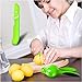 HomePOP Lime and Lemon Squeezer Commercial Grade With Matching Ceramic Knife - Green