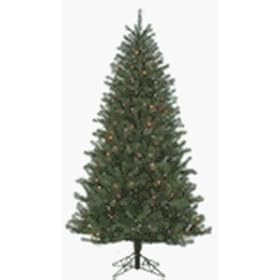 Inliten-Trees 64904 7' Yezo Spruce Mini Prelit PE Artificial Tree