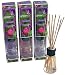 Greenair Aromatherapy Reed Diffusers, 2.7-Ounce Containers, Lavender (Set of 3)
