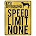New  Fast Greater Swiss Mountain Dog - Speed Limit None  Parking Sign Dog