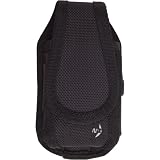 Nite Ize Clip Case Plus Universal Phone Holster MAGNET LARGE - Holster bag for cellular phone - ballistic nylon - black