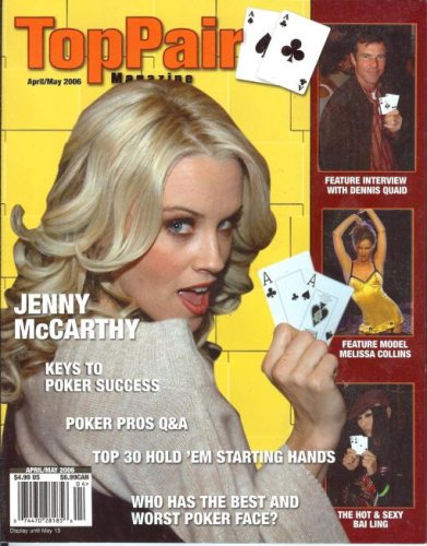 Top Pair Magazine (April / May 2006) (Jenny McCarthy on the cover / Dennis Quaid interview) (Feature Model: Melissa Collins)