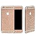 Supstar Full Body Luxury Bling Glitter Crystal Diamond Guardshield Matte Shinning Screen Protector Film Sparkly Sticker for iPhone 6 (4.7inch: pink)