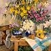 Fresh Flowers II Art Poster Print by Allayn Stevens, 20x20