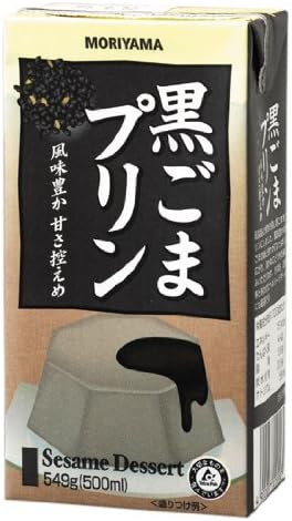 Black Sesami Pudding 549g(500ml)x12packs