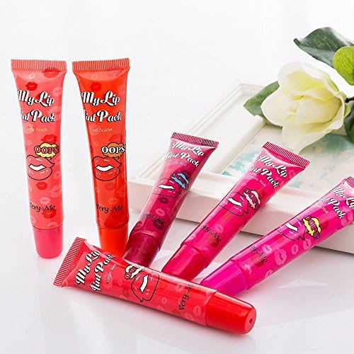 VERYOU Women Easy Peel Off Long Lasting Makeup Tatto Lip Gloss Lipstick (cherry red)