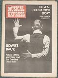 NEW MUSICAL EXPRESS (NME) Music Paper 7th MARCH 1976 PHIL SPECTOR DAVID BOWIE GIL SCOTT HERON (NEW MUSICAL EXPRESS NME)