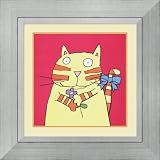 Marvellous Mavis Framed Art Print by Sarah Nayler,26.5 in. x 26.5 in. Framed