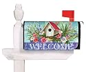 Birdhouse Welcome Mailbox Cover
