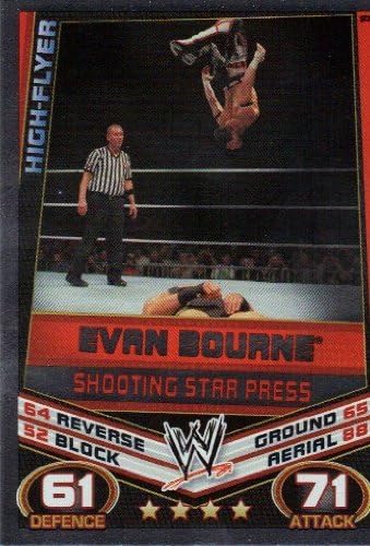 Slam Attax Rebellion Signature Move Evan Bourne Card 19 by Slam Attax Rebellion