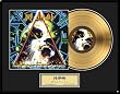Def Leppard "Hysteria" framed gold record