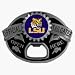 Louisiana State (LSU) Tigers Official Tailgater Belt Buckle Bottle Opener