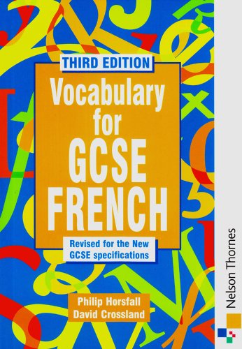 Vocabulary for GCSE French - 3rd Edition