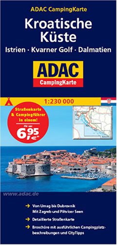City Travel Guides Discounted  Bücher : ADAC CampingKarte Kroatien. Istrien - Kvarner Golf - Dalmatien