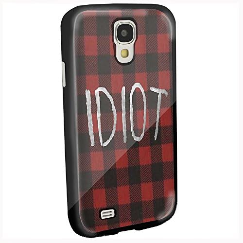 Idiot Flanel Michael Clifford 5 Second of Summer for Iphone and Samsung Galaxy (Samsung Galaxy s4 black)